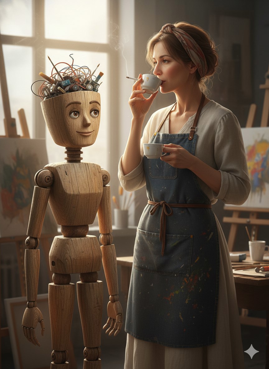 Обложка произведения Пиния (Антипиноккио)