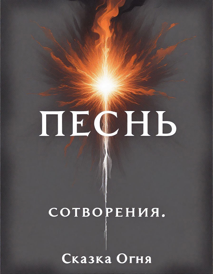 Обложка произведения Песнь сотворения. Сказка огня.