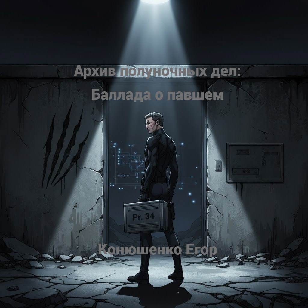 Обложка книги «Архив полуночных дел: Баллада о павшем»