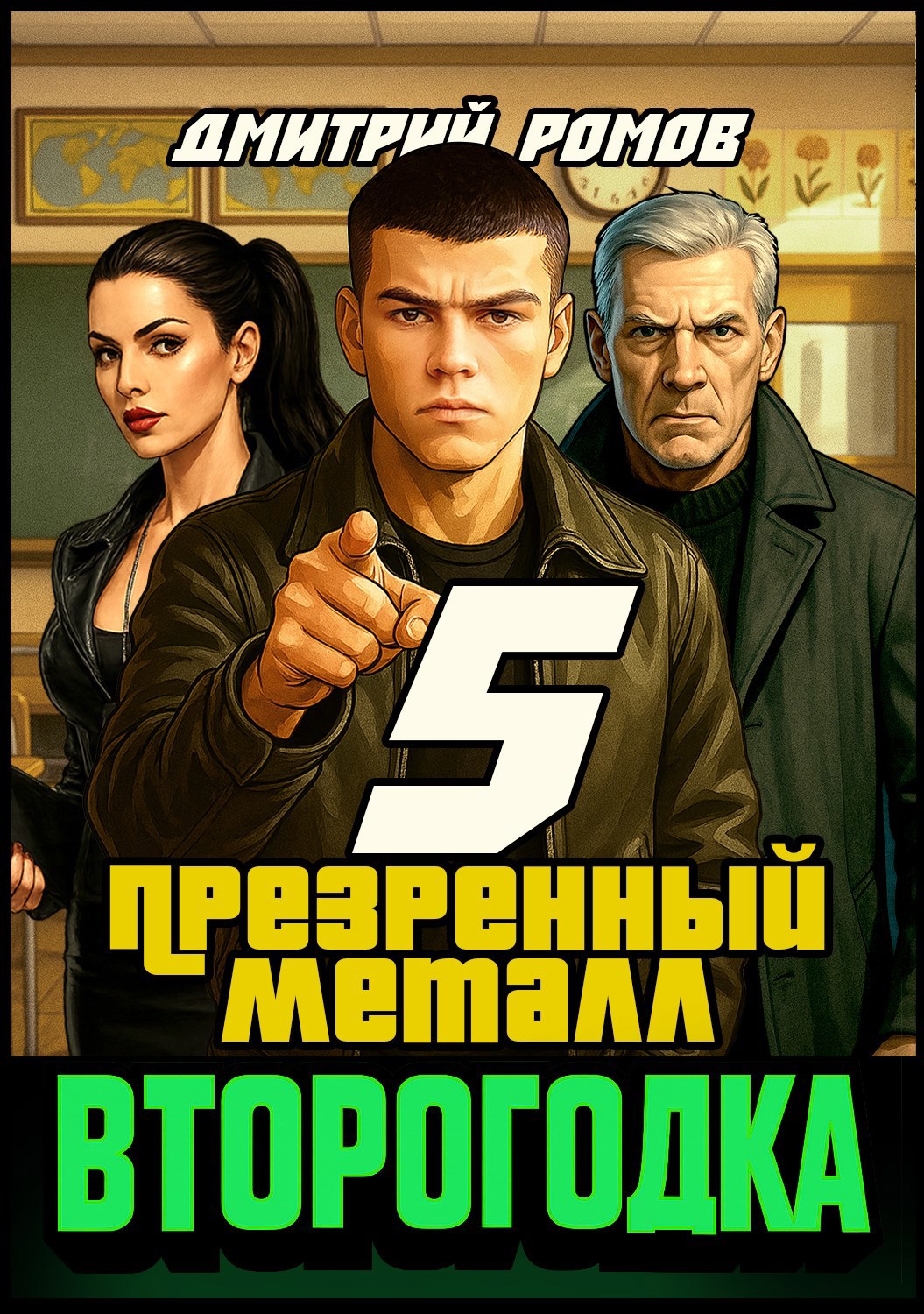 Обложка произведения Второгодка. Книга 5. Презренный металл