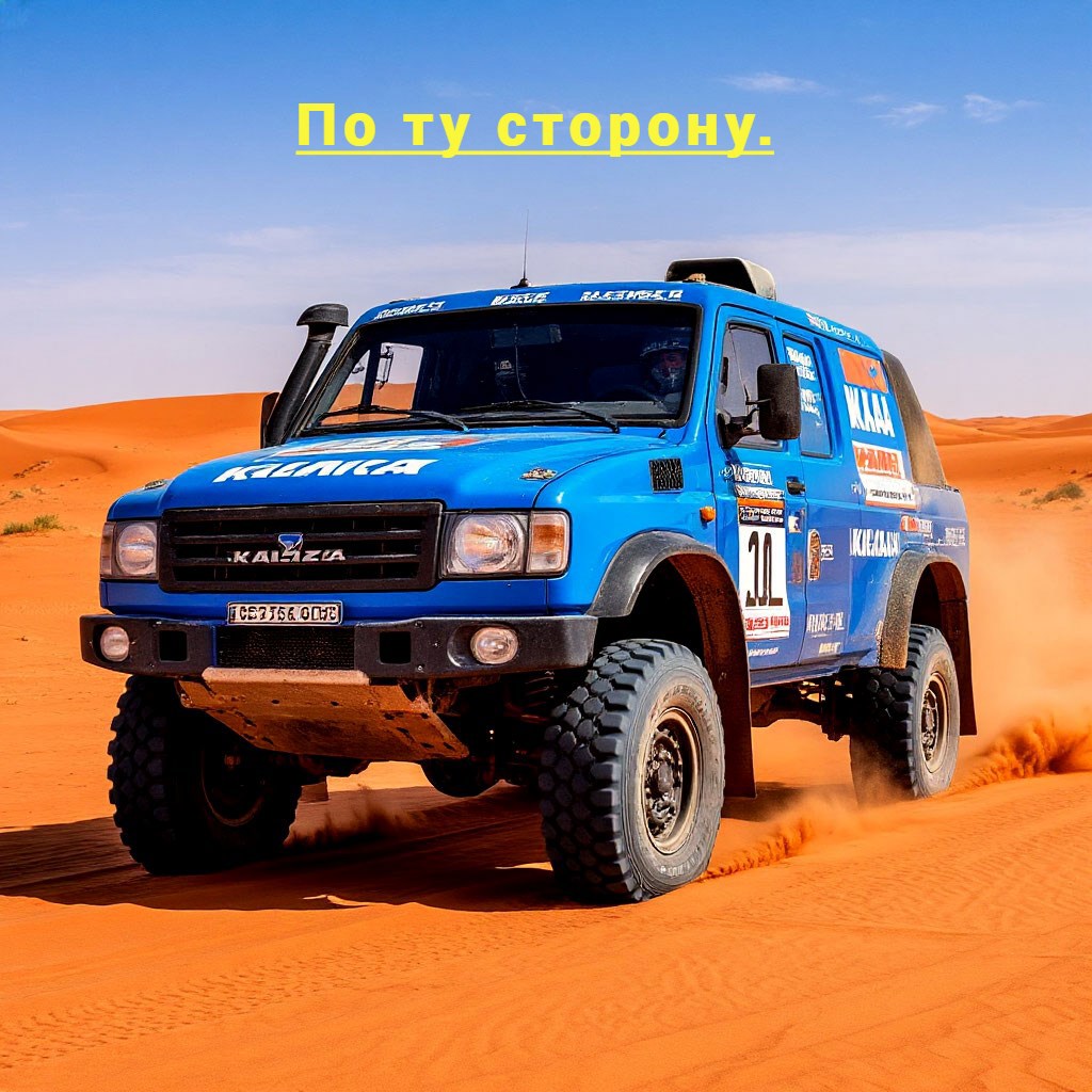 Обложка произведения По ту сторону. Новый мир пустыни.