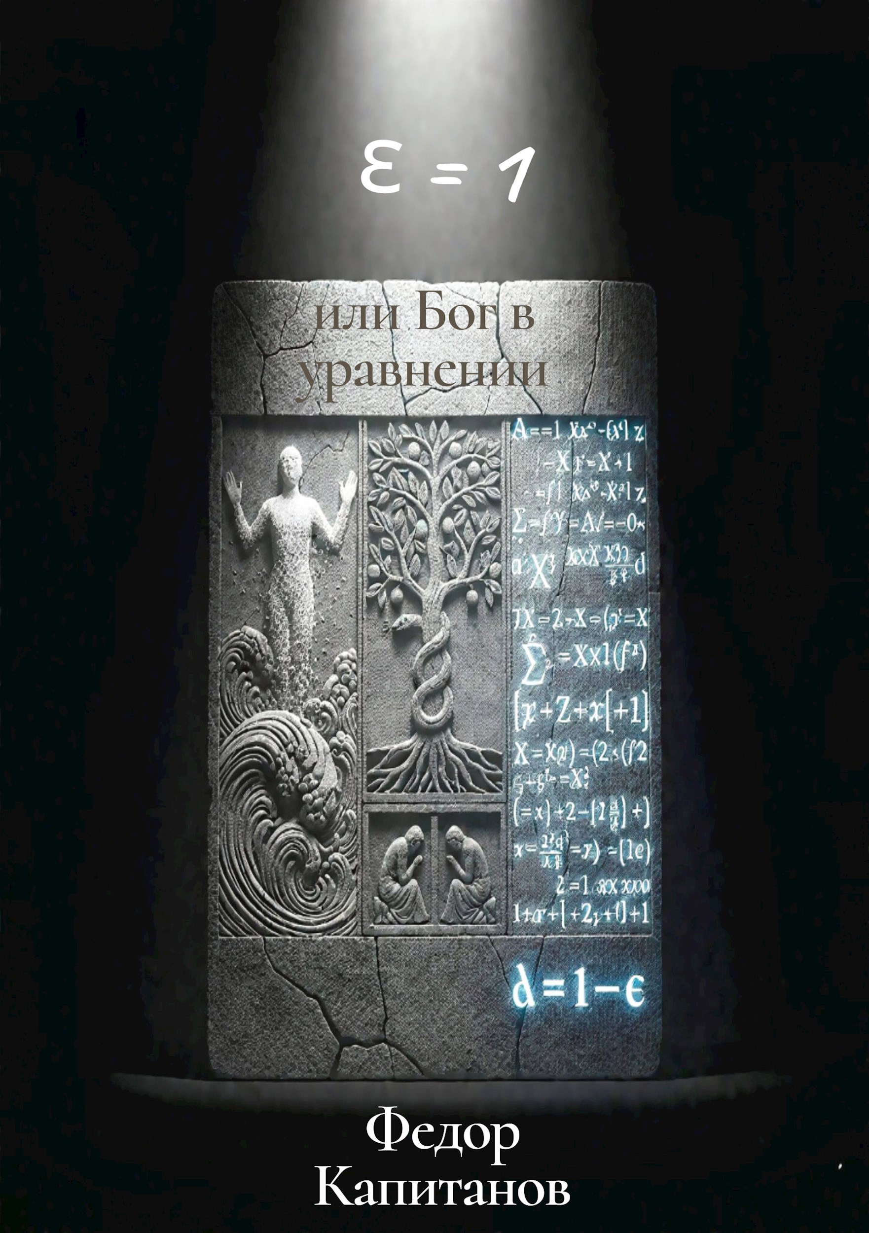 Обложка произведения ε = 1 или Бог в уравнении