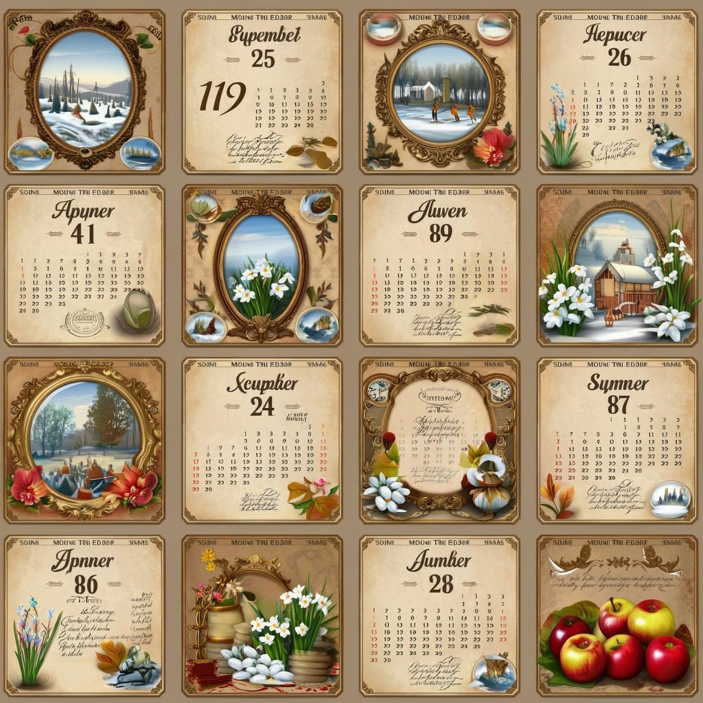 Обложка произведения Календарь