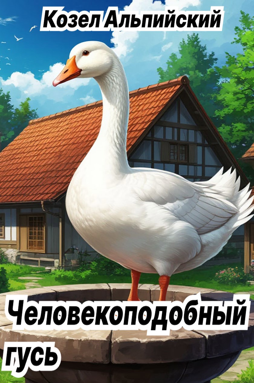 Обложка произведения Человекоподобный Гусь