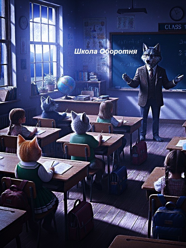 Обложка произведения Школа Оборотня