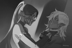 Тэса и Эру, арт от...