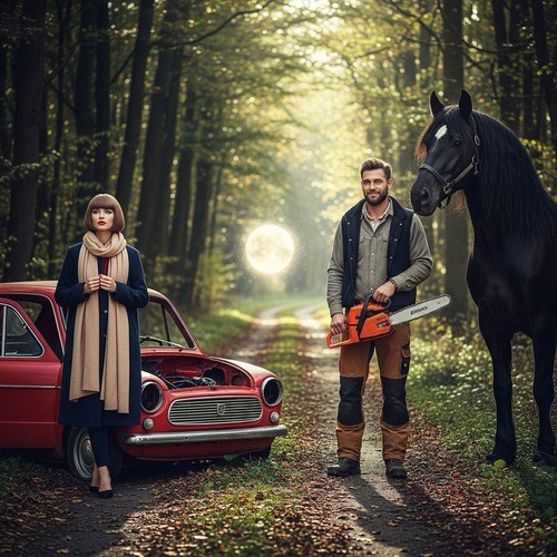 Обложка произведения Марина, Лесник-Нелюдим и ДиКаприо