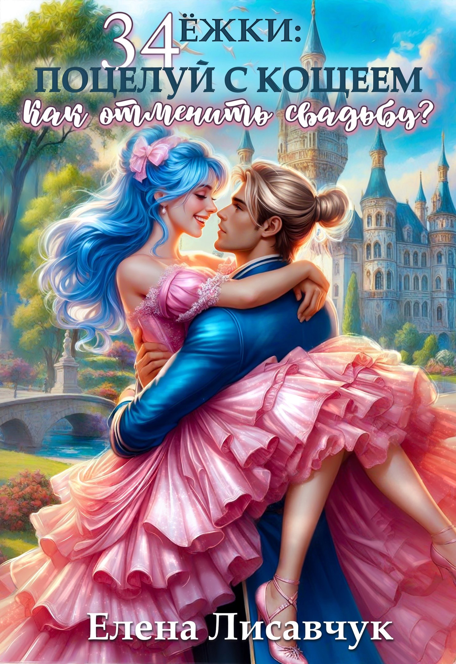 Обложка произведения Тридцать четыре Ёжки: Поцелуй с Кощеем. Как отменить свадьбу?