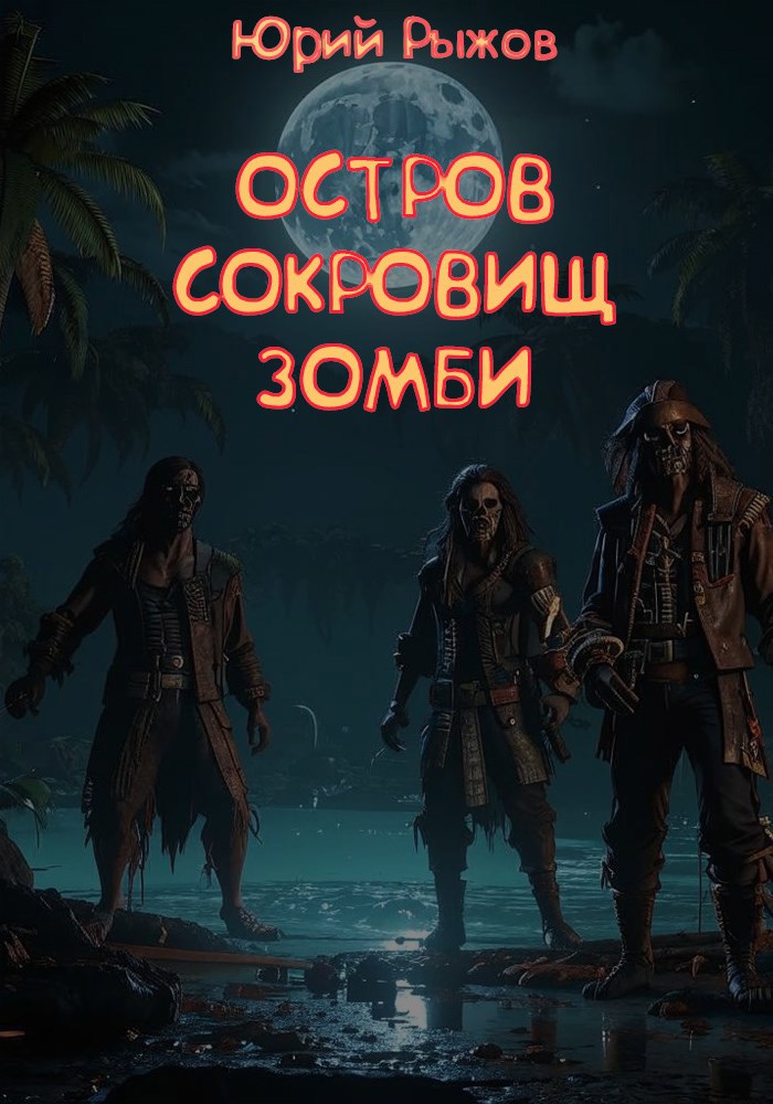 Обложка произведения Остров сокровищ зомби