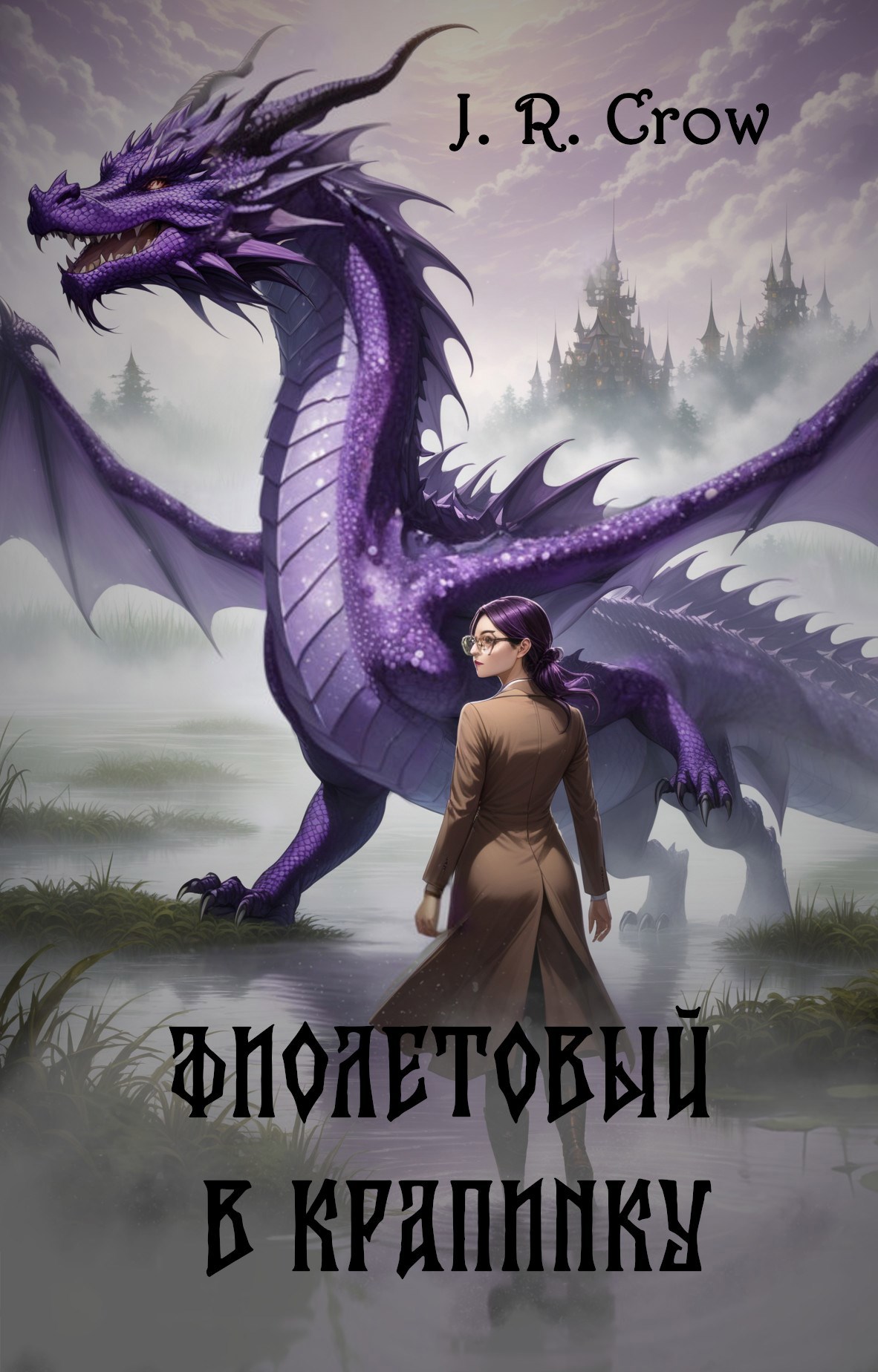 Обложка произведения Фиолетовый в крапинку