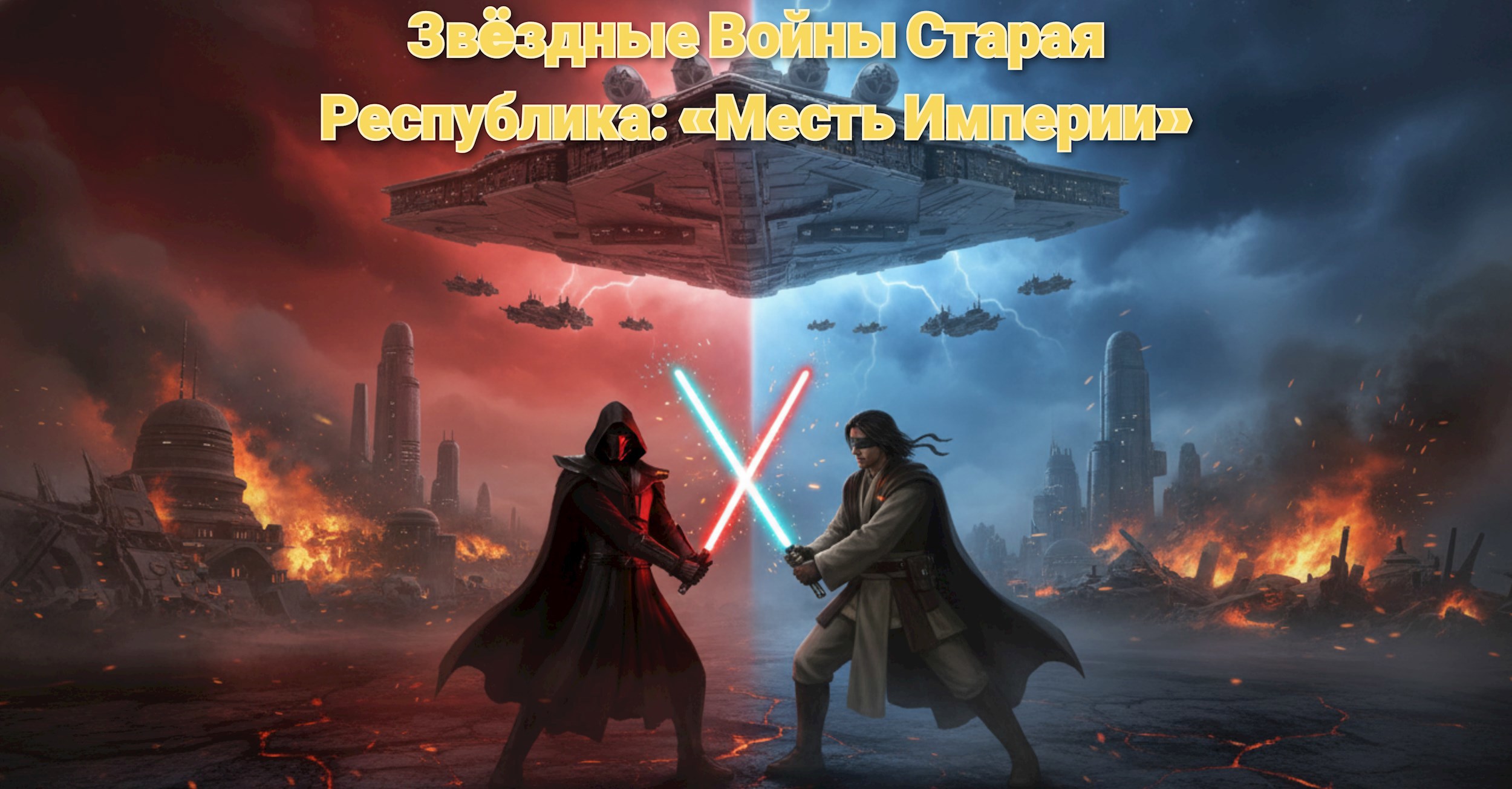 Обложка произведения Звёздные войны Старая Республика - "Месть Империи"