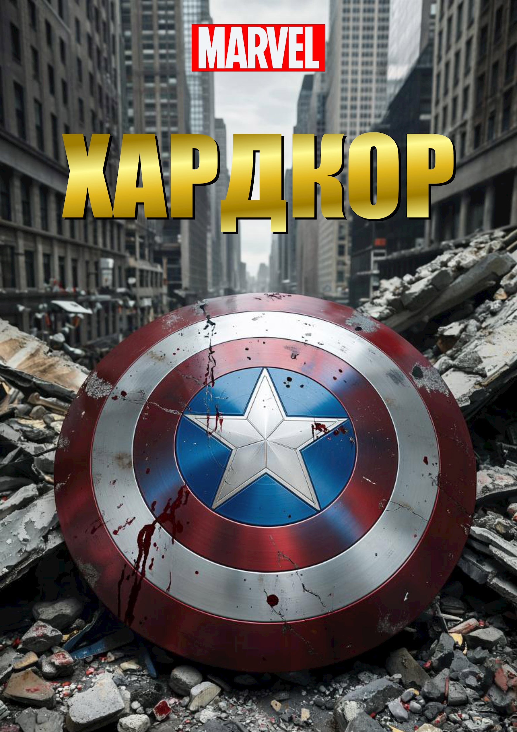 Обложка произведения МАРВЕЛ: Хардкор.