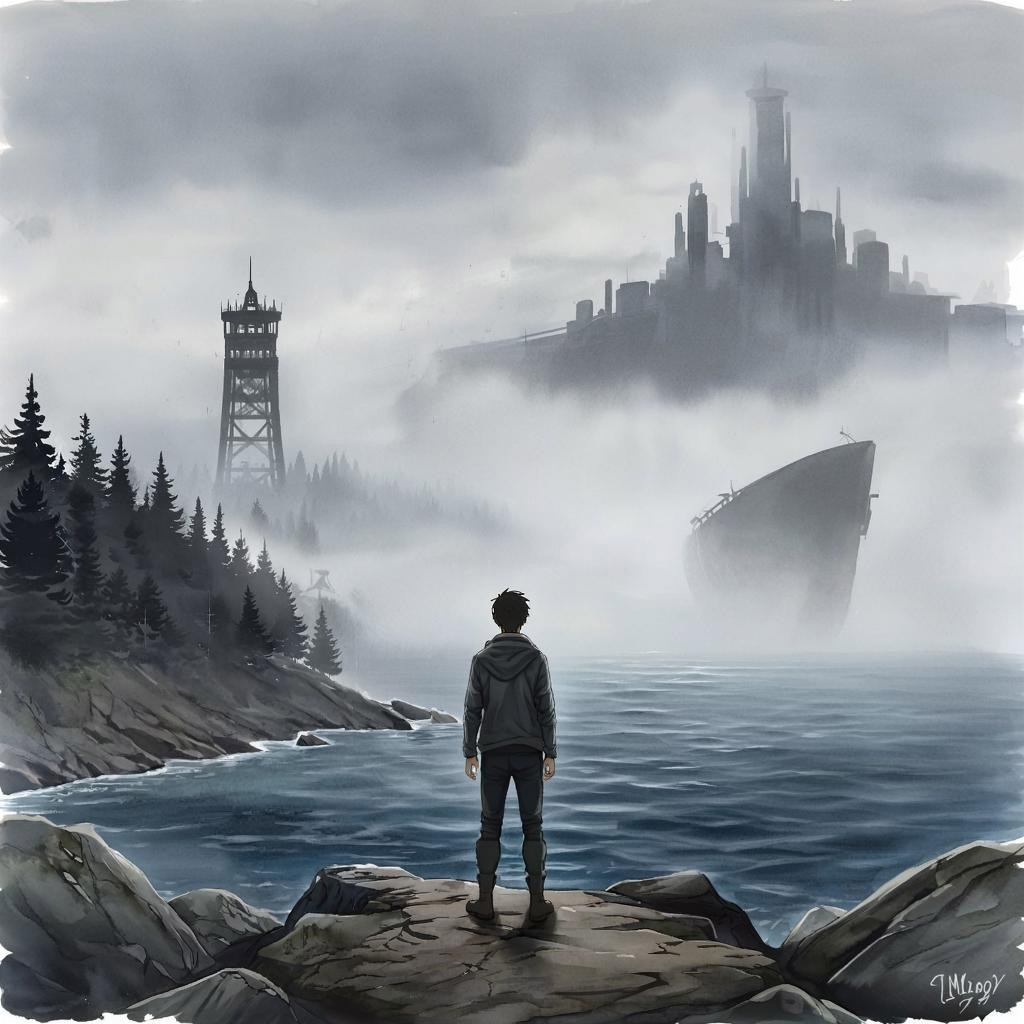 Обложка произведения «Маленькие кошмары: Чернильная гора»