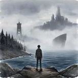 Обложка произведения «Маленькие кошмары: Чернильная гора»