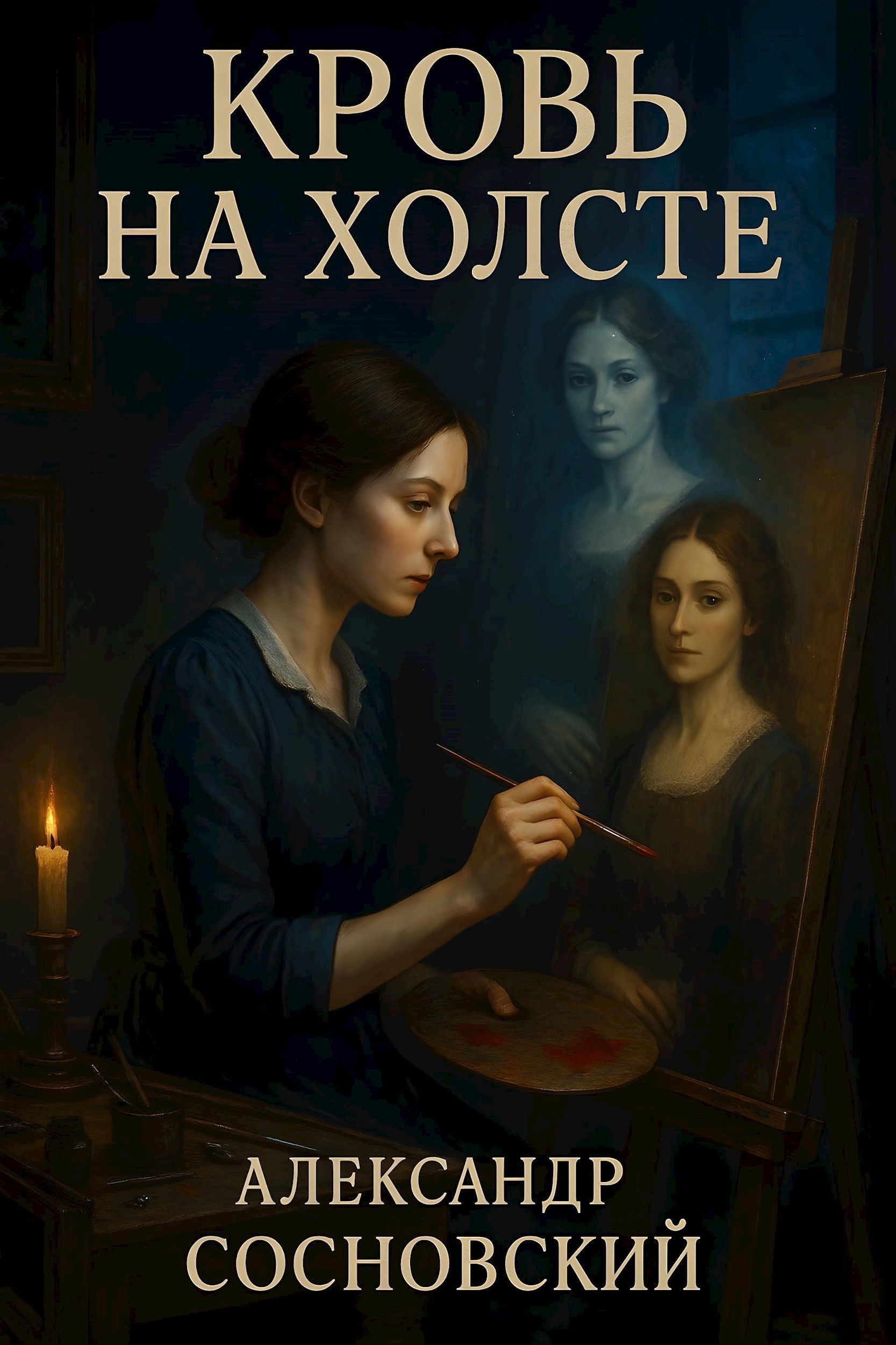 Обложка произведения Кровь на холсте