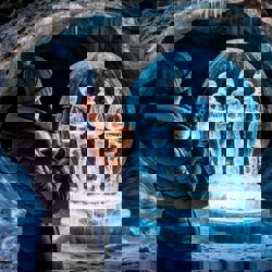 Человеческие статуи в...