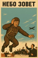 Обложка произведения Небо зовет. Черный юмор