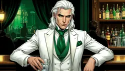 Помимо чудного костюма...