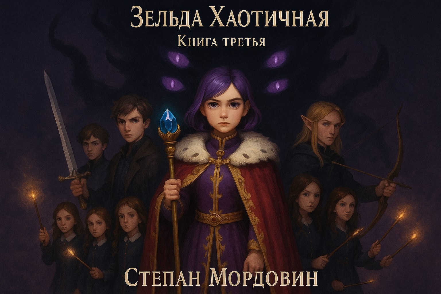 Обложка произведения Зельда Хаотичная. Книга третья