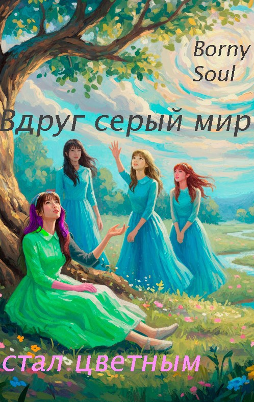 Обложка произведения Вдруг серый мир стал цветным