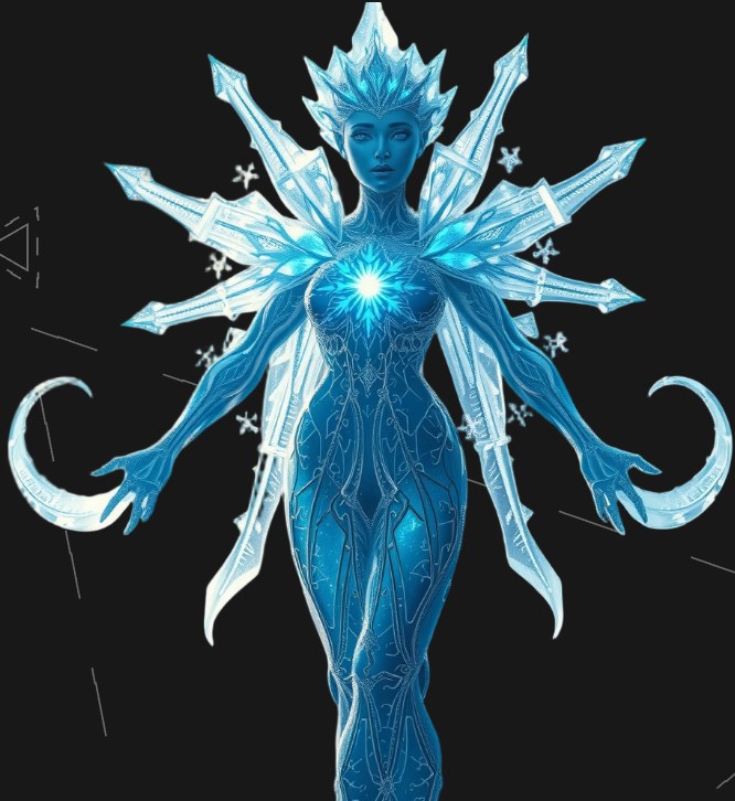 Обложка произведения Айси, Дух Мороза