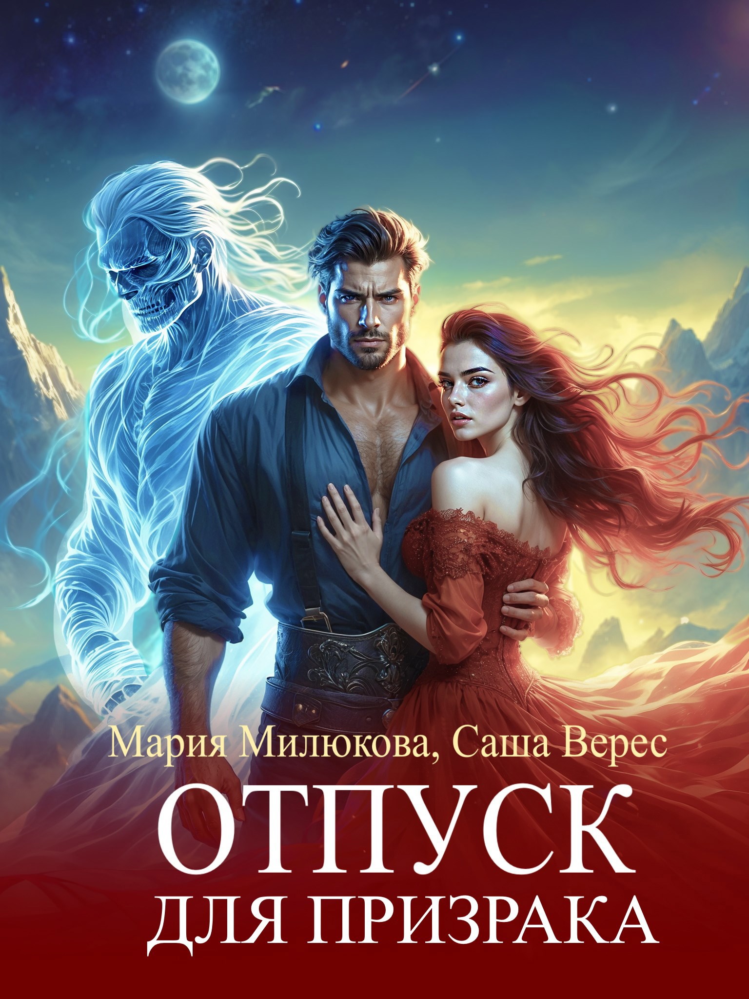 Обложка произведения Отпуск для призрака