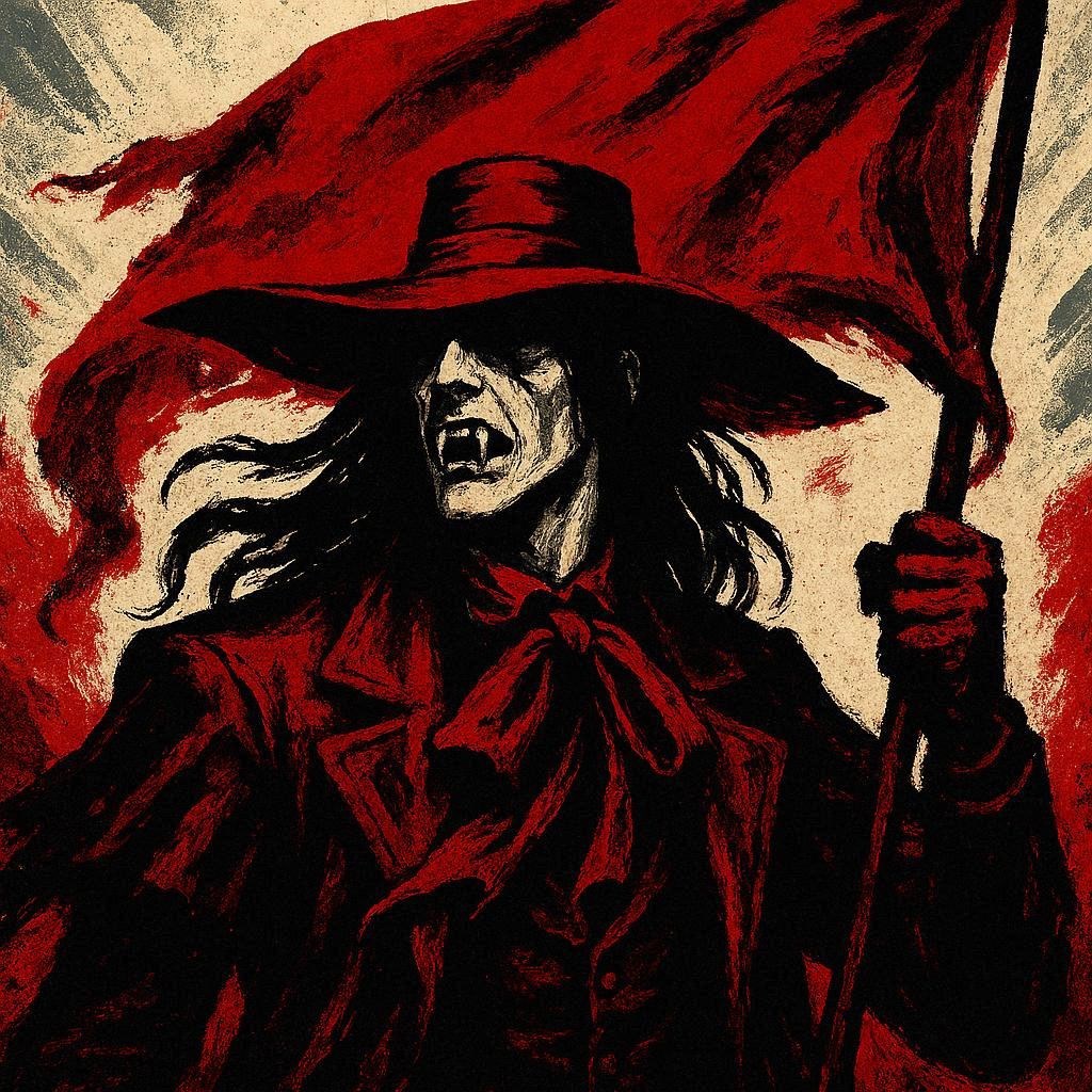 Обложка произведения Алукард как символ бессмертного народного сопротивления