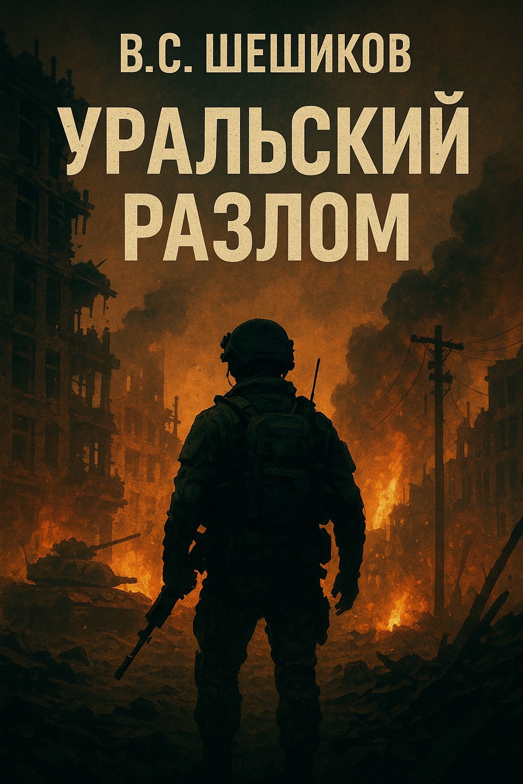 Обложка книги «Уральский разлом. Постапокалипсис»