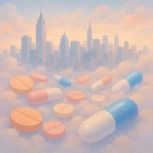 Обложка произведения "Успокаивающий" воздух мегаполиса: фармакология в облаках