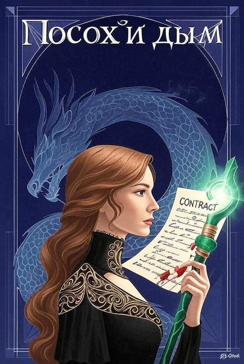 Обложка произведения Посох и дым
