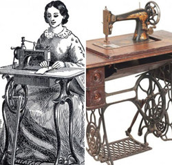 Швейная машинка Зингер...