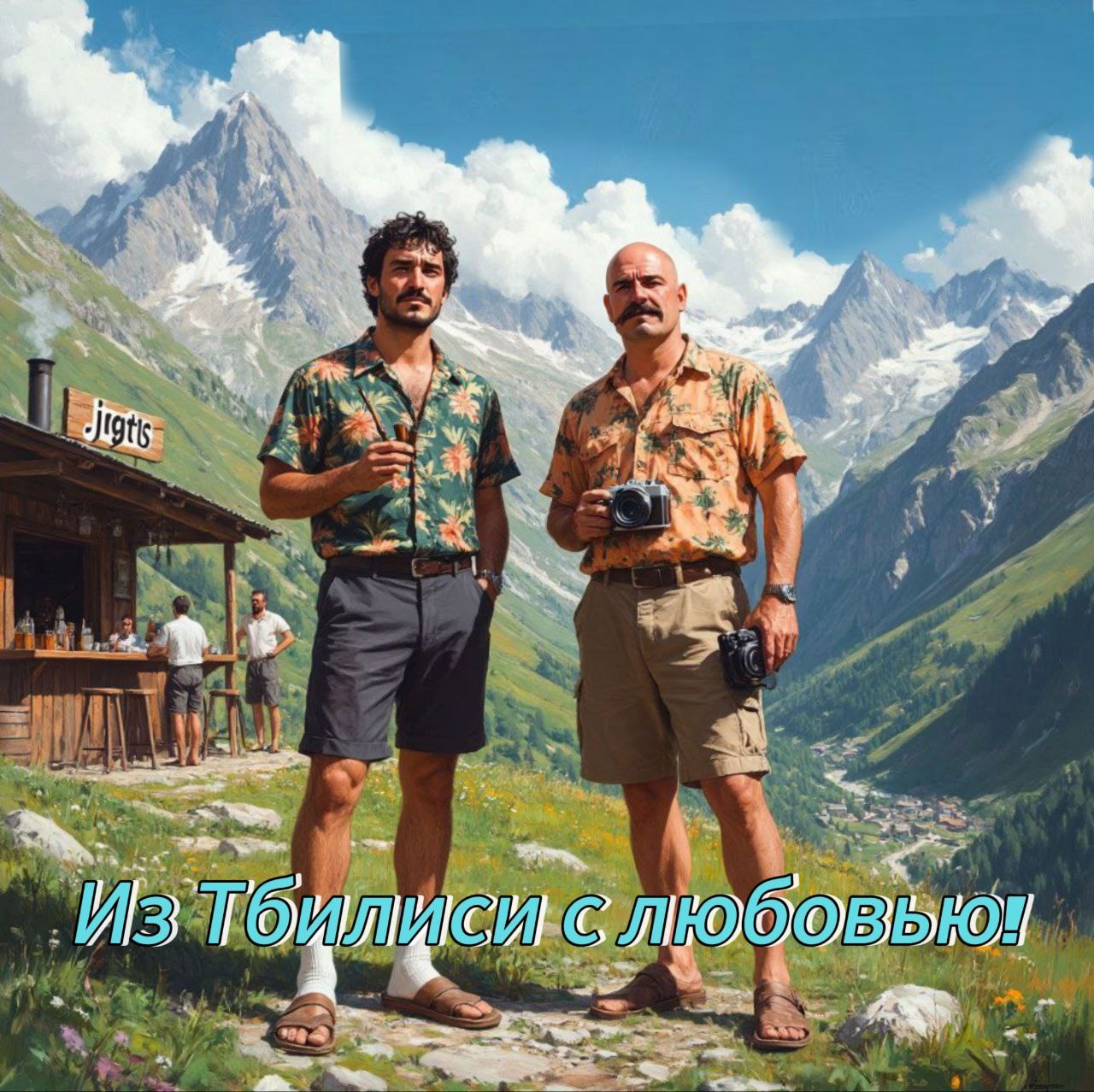 Обложка произведения Из Тбилиси с любовью