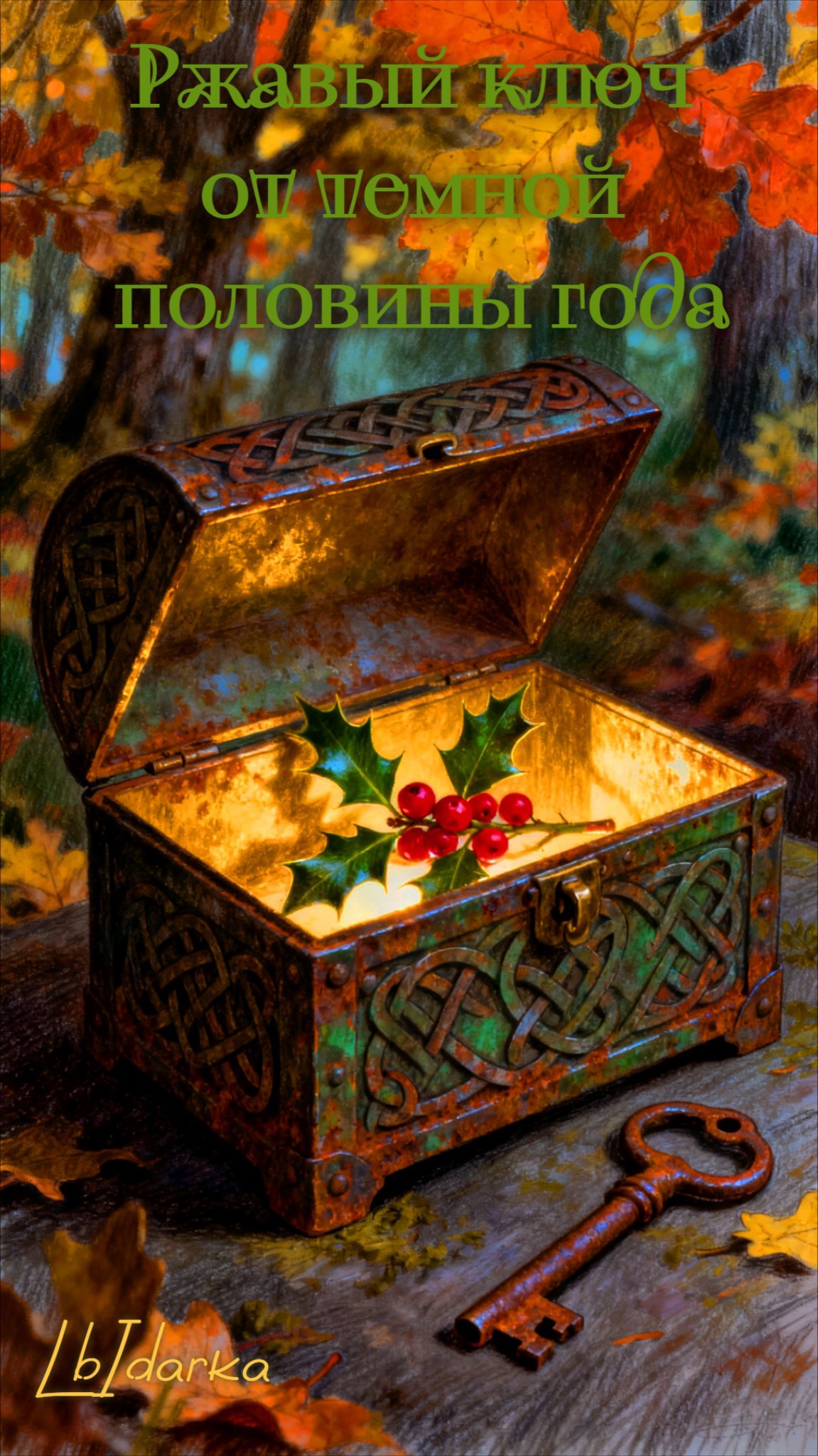 Обложка произведения Ржавый ключ от темной половины года