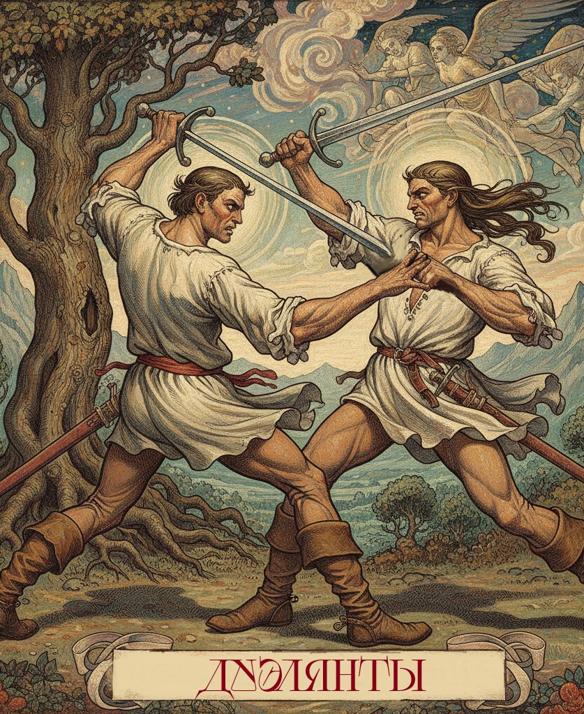 Обложка произведения Дуэлянты