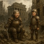 Обложка произведения Бабушка в постапокалипсисе