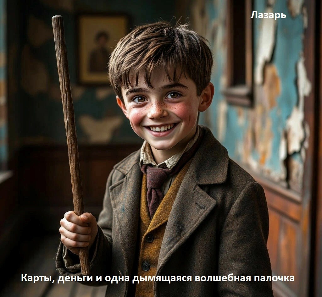 Обложка произведения Карты, деньги и одна дымящаяся волшебная палочка