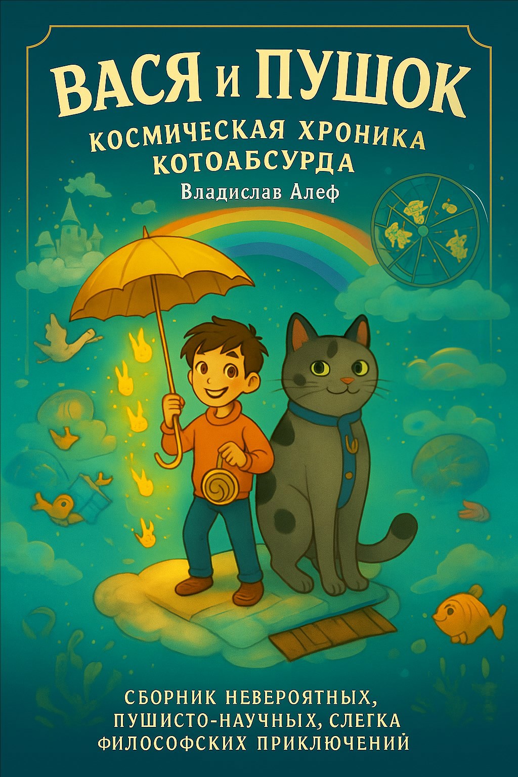 Обложка произведения Котокосмические приключения Васи и Пушка