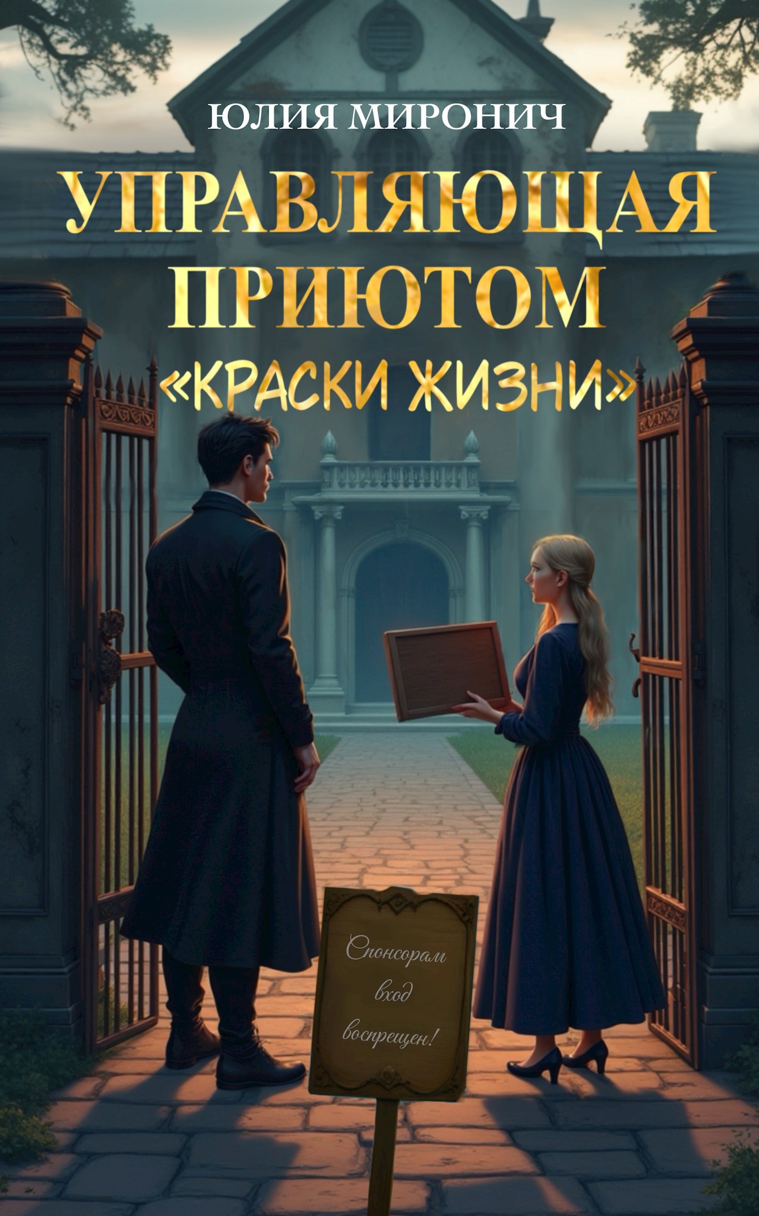 Обложка произведения Управляющая приютом «Краски жизни»