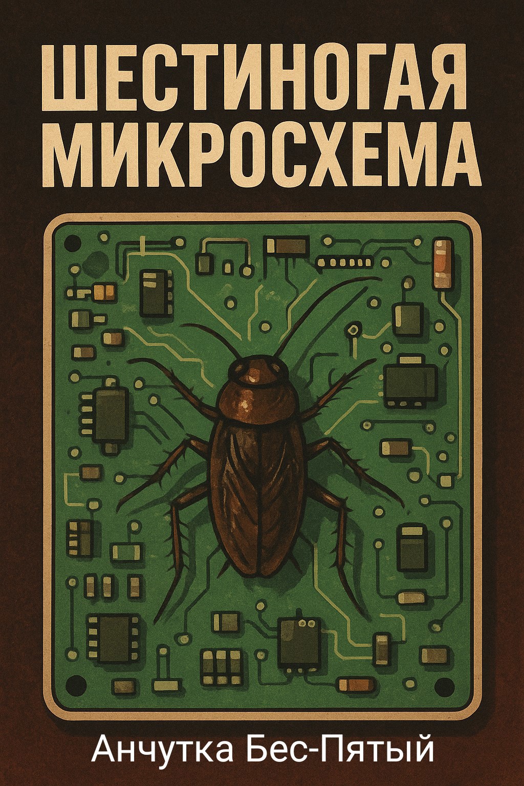 Обложка произведения Шестиногая микросхема