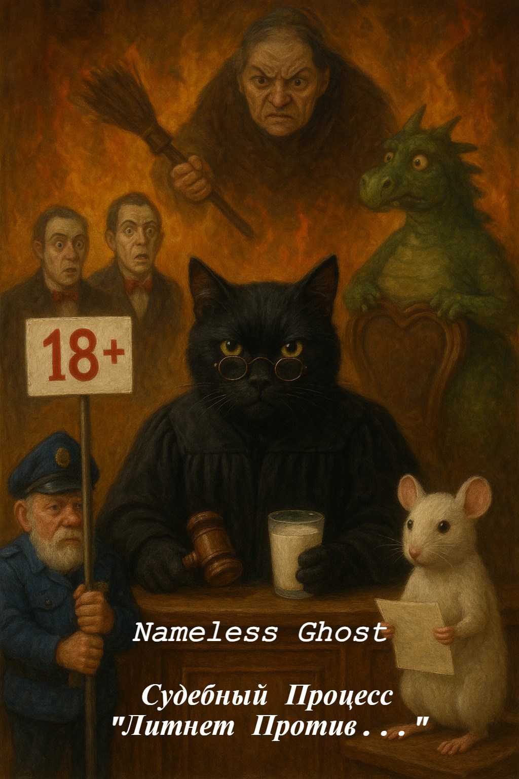 Обложка книги «Судебный Процесс "Литнет Против..."»