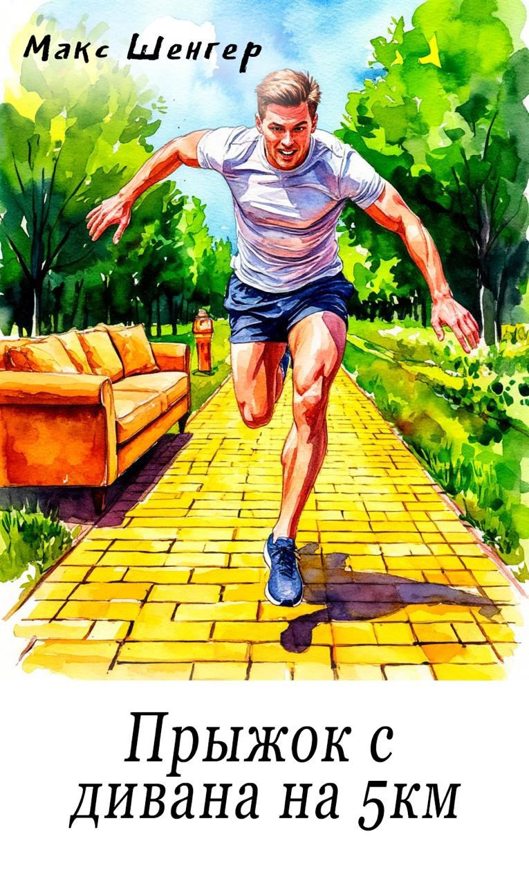 Обложка произведения Прыжок с дивана на 5км