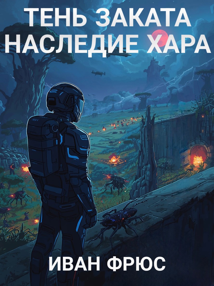 Обложка произведения Тень Заката. Наследие Хара