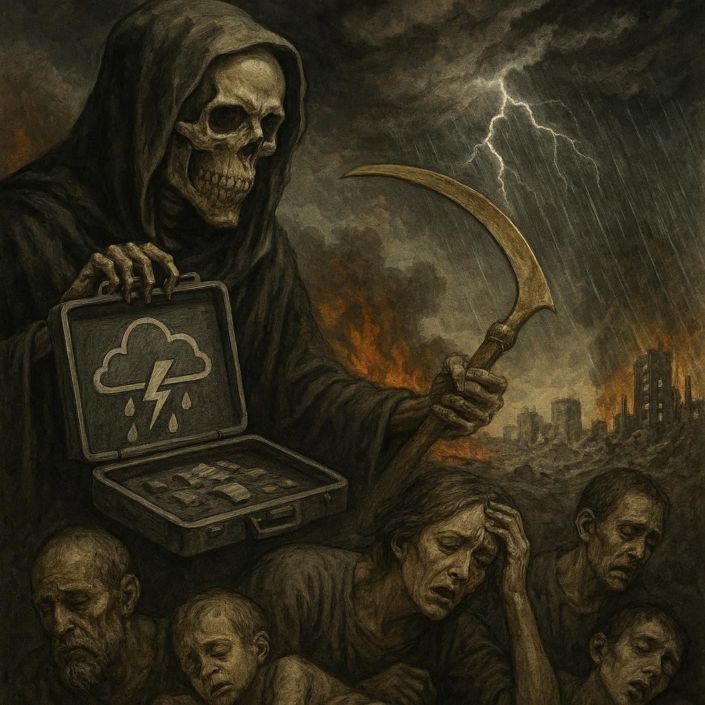 Обложка произведения Климат как оружие: гипотеза целенаправленного ослабления популяции