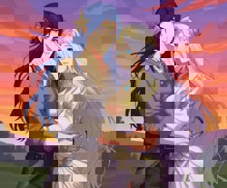 Амин и Алрис аниме-стиль