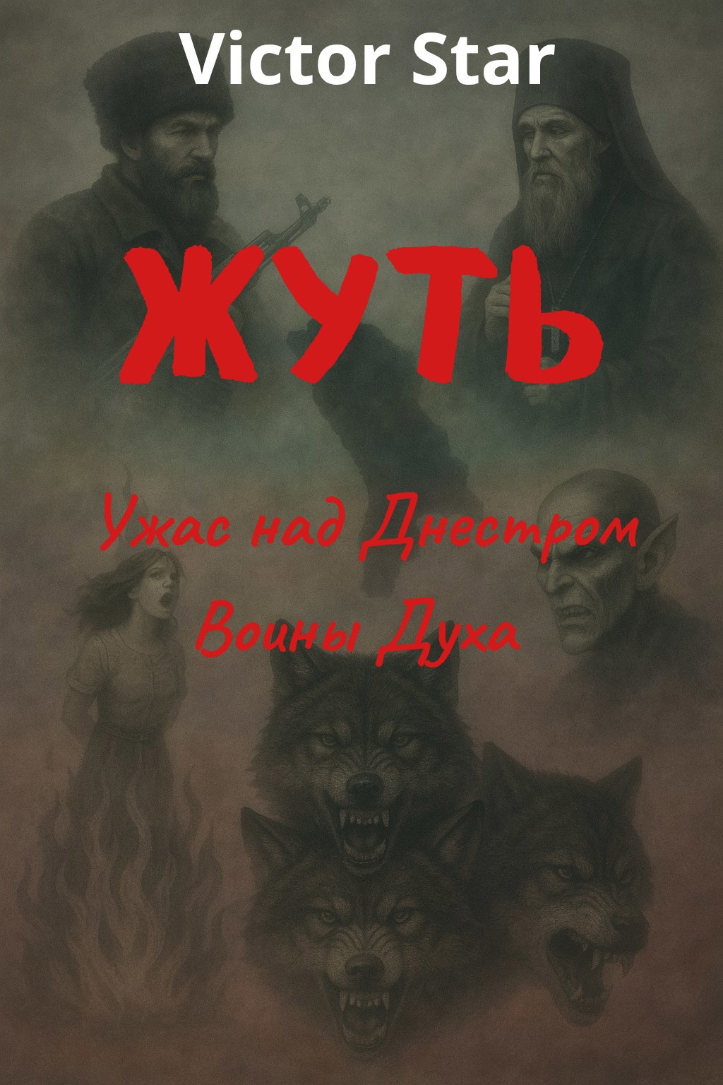 Обложка книги «Жуть Ужас над Днестром Воины Духа»