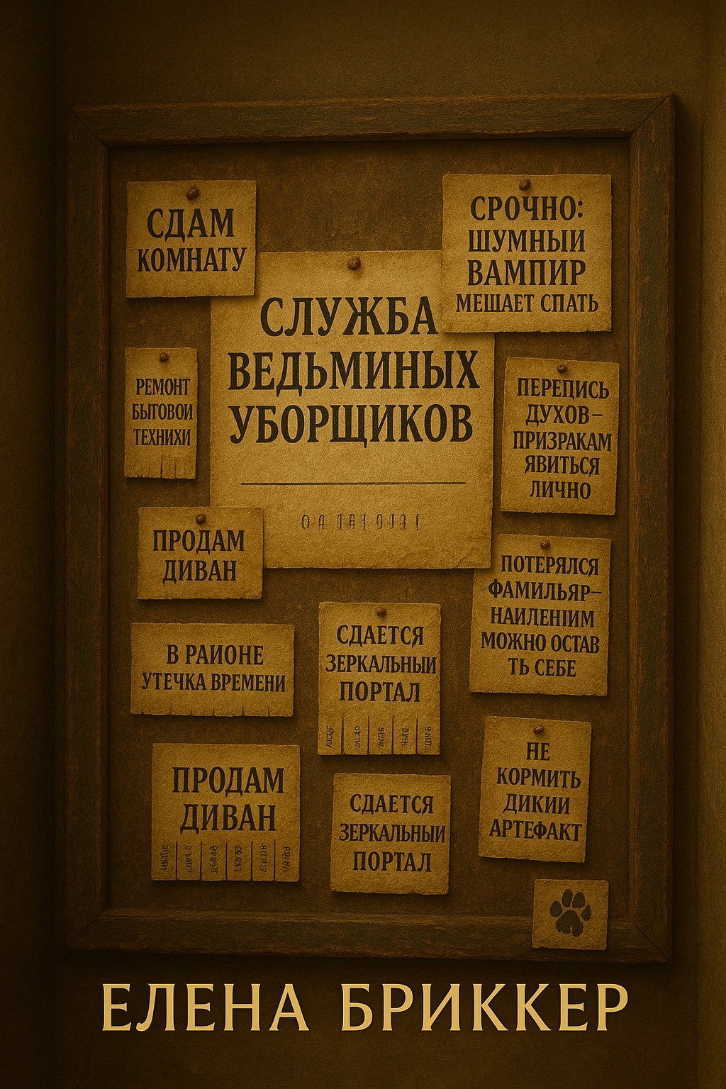 Обложка произведения Служба ведьминых уборщиков