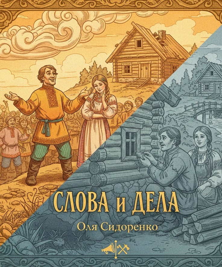 Обложка произведения Слова и дела
