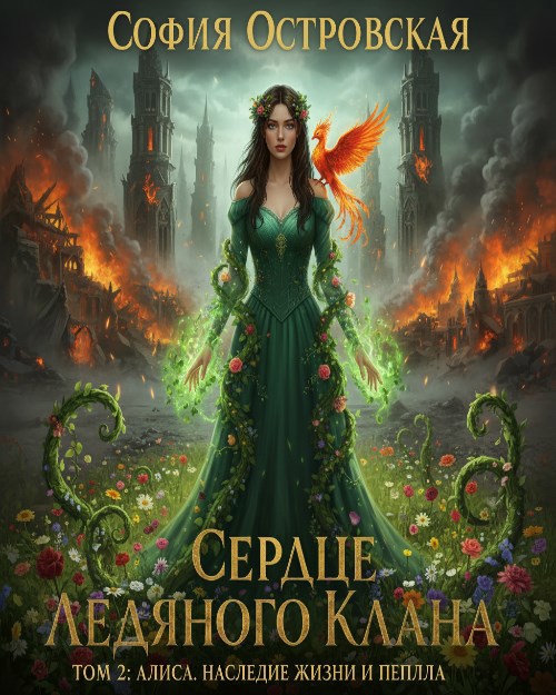 Обложка произведения Сердце Ледяного Клана. Том 2: Алиса. Наследие жизни и пепла