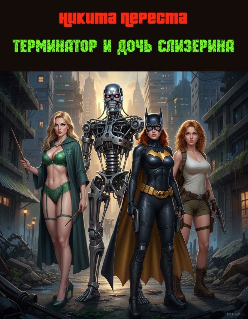 Обложка произведения Терминатор и Дочь Слизерина