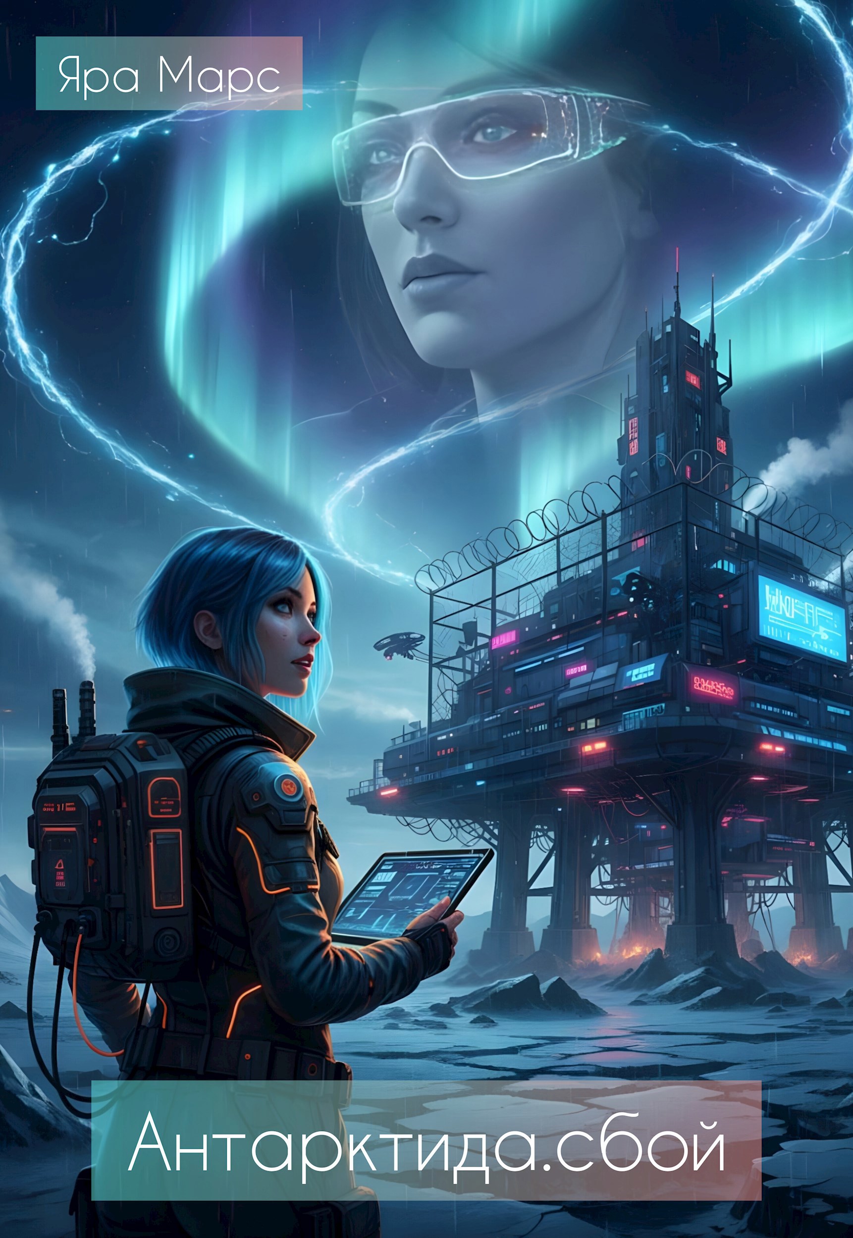 Обложка произведения Антарктида.сбой